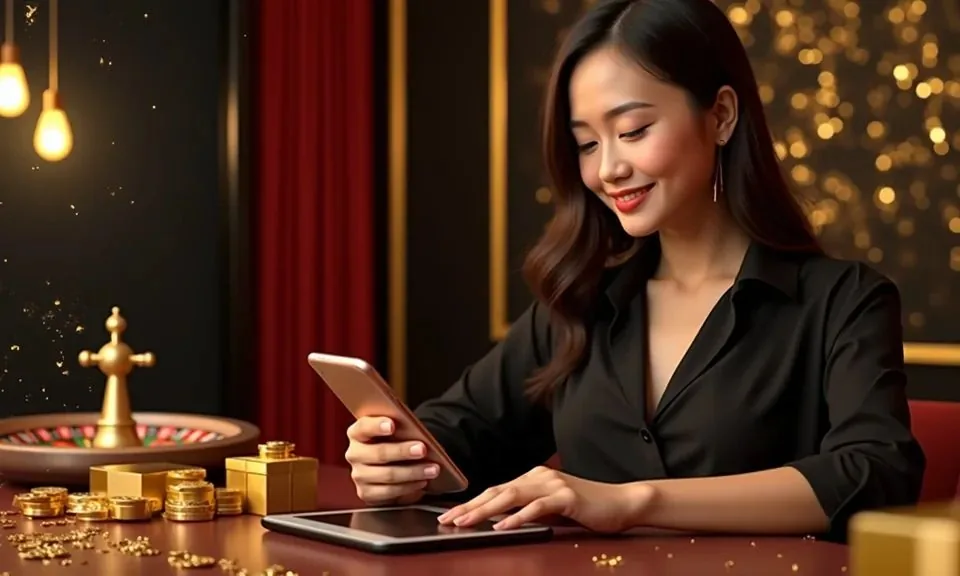 Mobile casino lobby